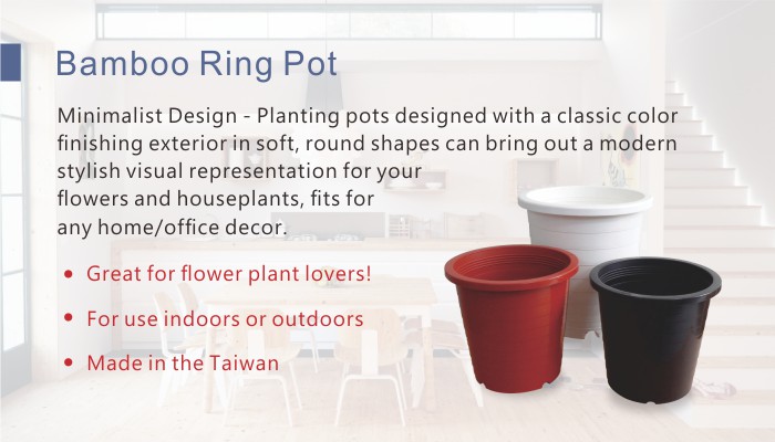 plastic planter pots agriculture flower pot decorations flower pot for sale pp flower pot flower pot factory potted plants flower pot red banboo style planter made in taiwan