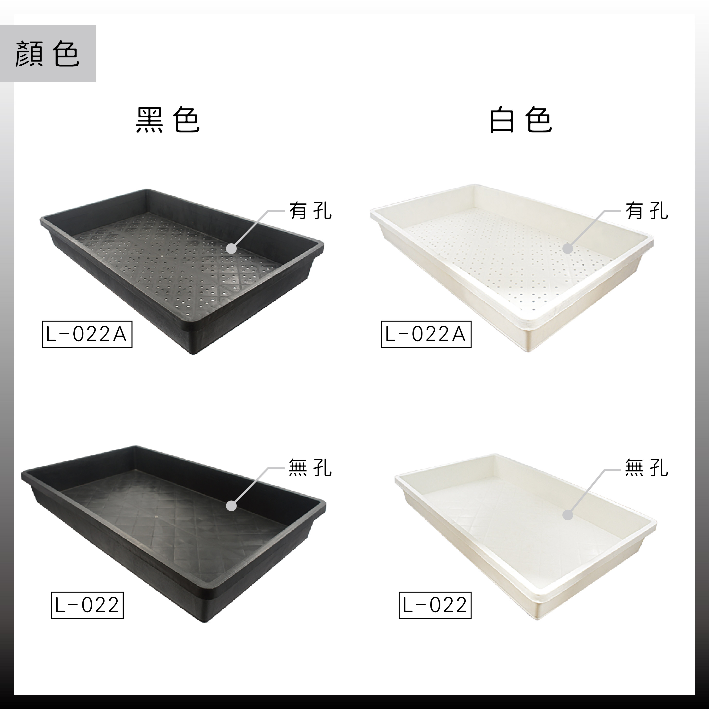 育苗端盤方便移動調整日照位置。