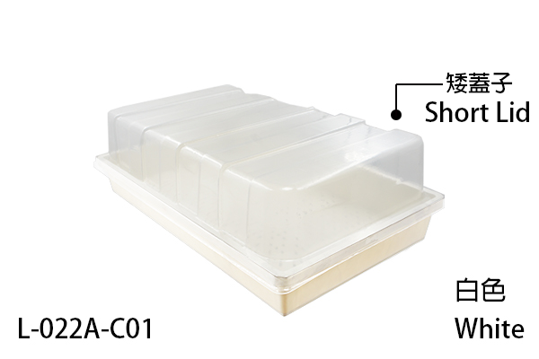 Seedling cultivation tray suitable for nurseries and home gardens.