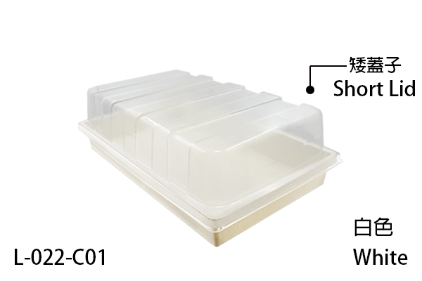 Durable gardening seedling tray base for easy transport and organization.